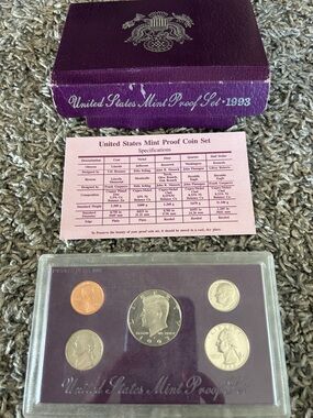 1993 United States Mint Proof Set